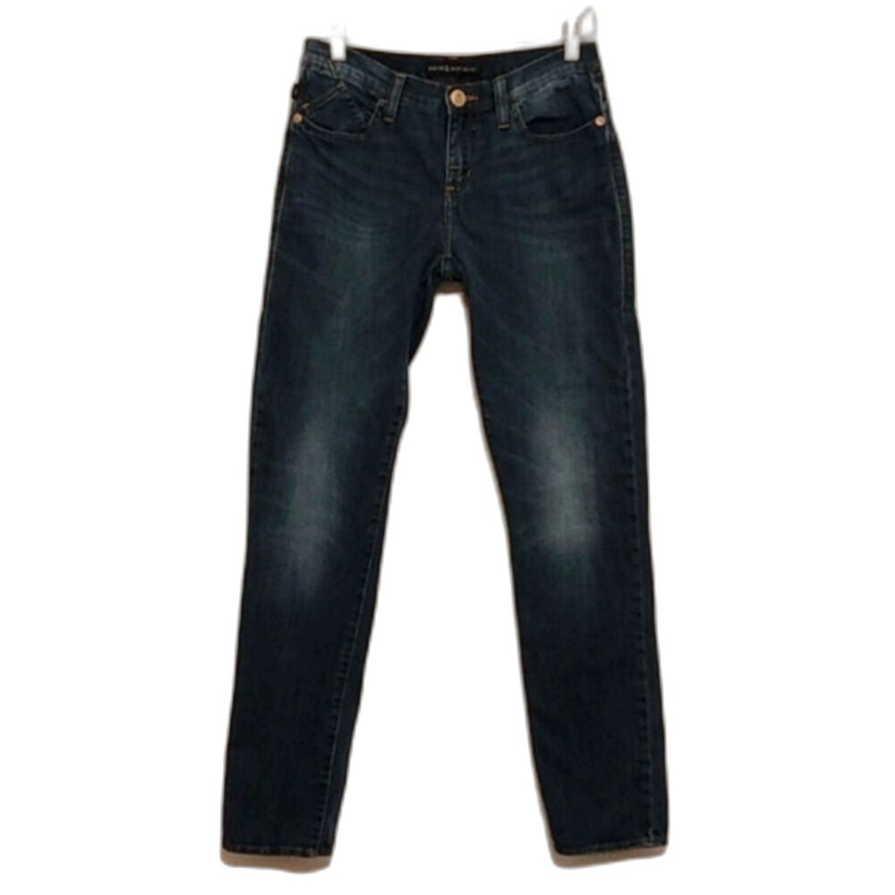 Rock & Republic Berlin Jeans Women 8 Dark Medium Denim Straight Leg